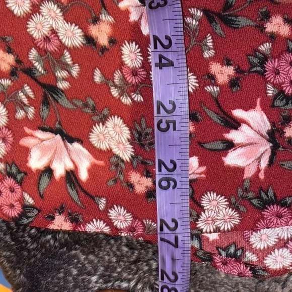 PLEIONE floral sleeveless tunic blouse Sz S - Picture 8 of 11